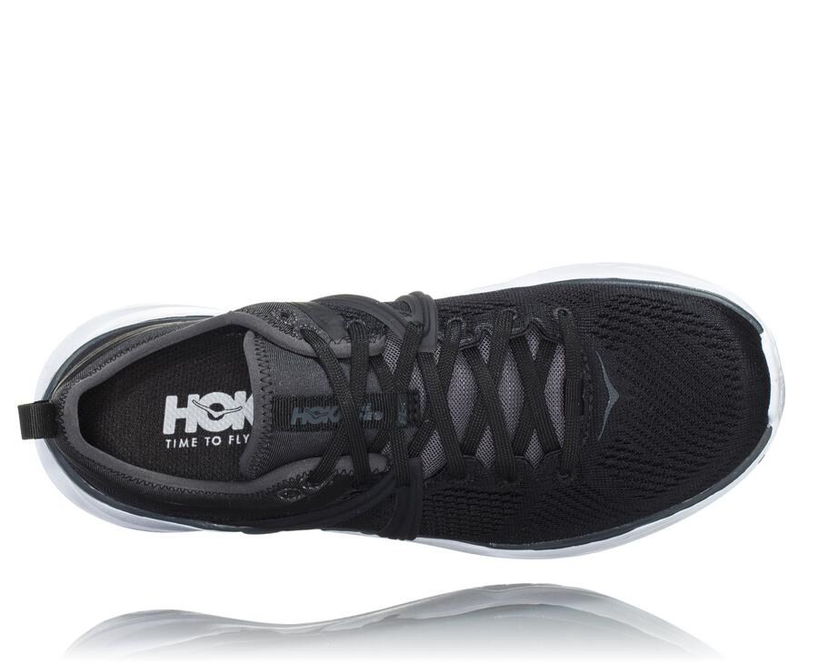 Hoka One One Tenisky Damske Čierne/Biele - Tivra - 15683-ILNH